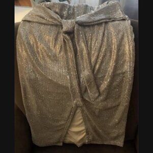 NEW XS metallic skirt from Express
